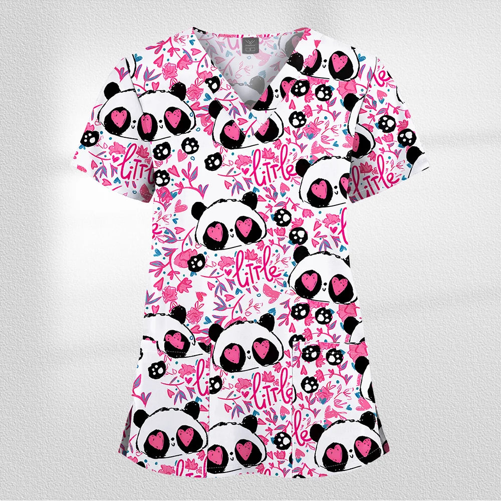 Scrub Premium Floral Garden - Conforto e Estilo no Plantão