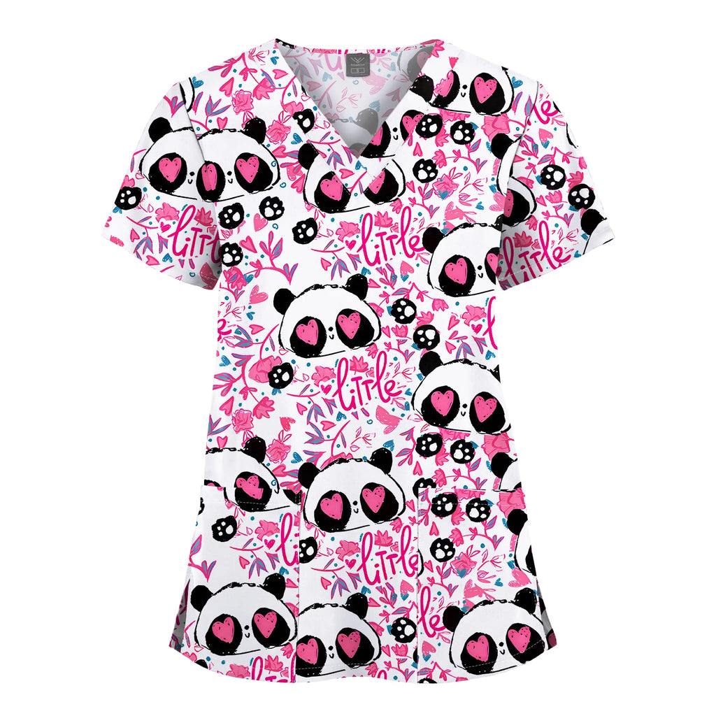 Scrub Premium Floral Garden - Conforto e Estilo no Plantão