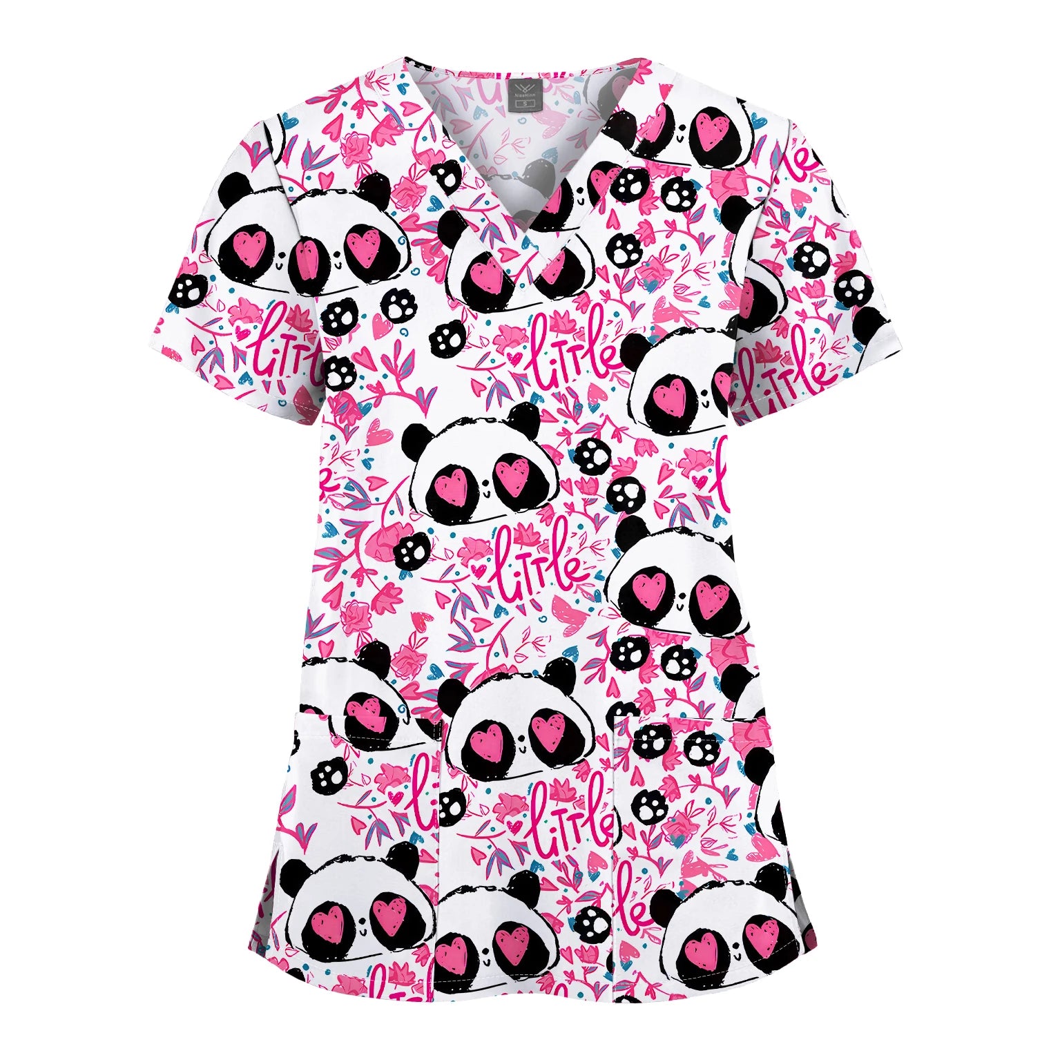 Scrub Premium Floral Garden - Conforto e Estilo no Plantão