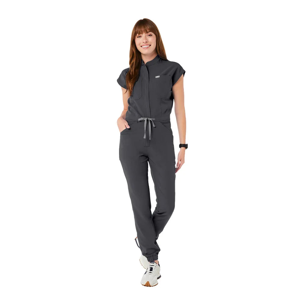 Women's Nurse Uniform Set - Bat Sleeve One-Piece Design for Handwashing & Daily Care | High-Qility Workwear