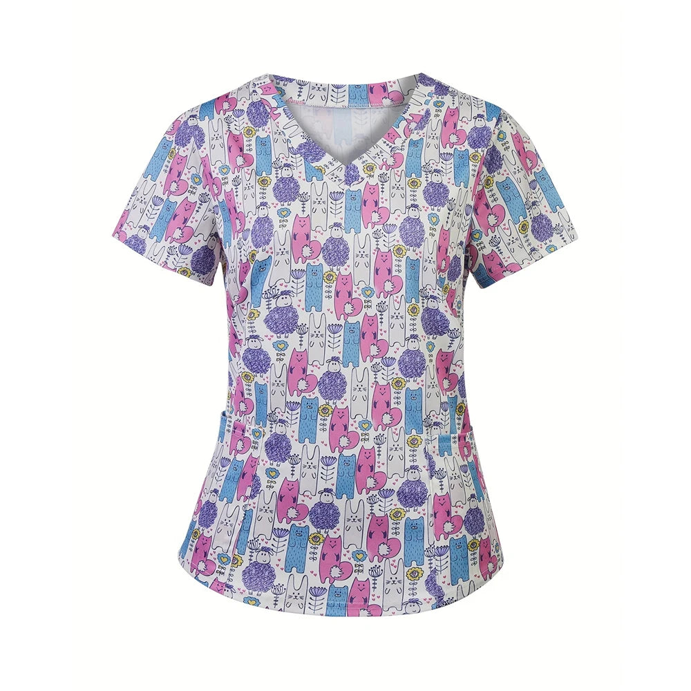 Scrub Premium Pet Lovers - Conforto e Estilo no Plantão".