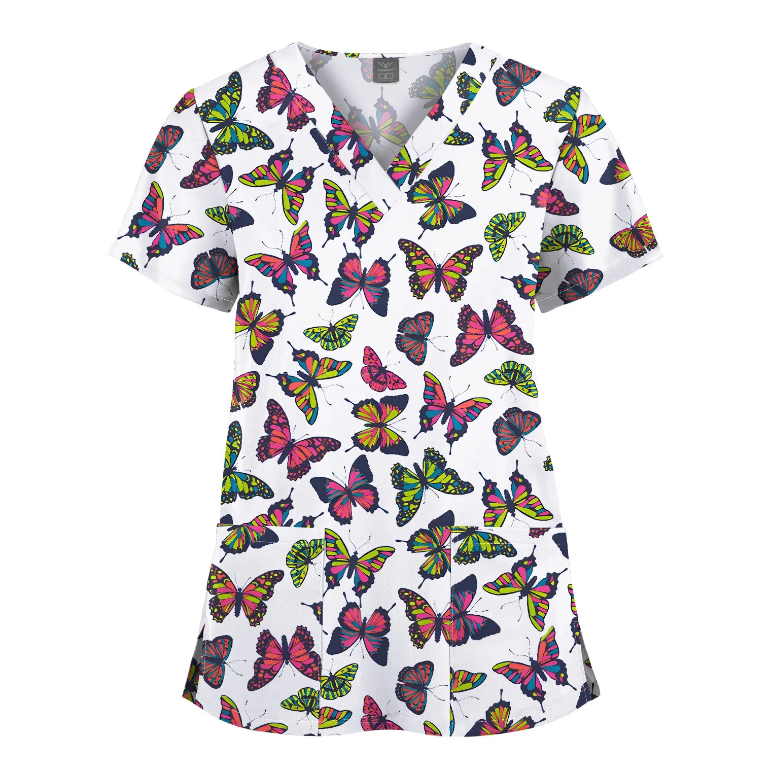 Scrub Premium Floral Garden - Conforto e Estilo no Plantão